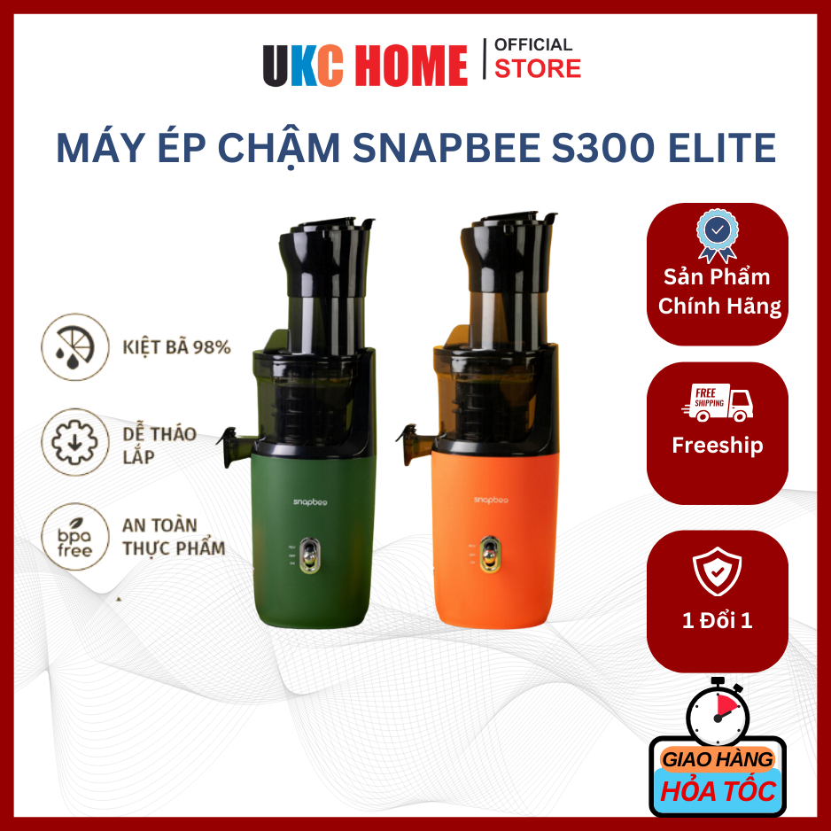 Máy Ép Chậm SNAPBEE S300 Elite Bảo Hành Chính Hãng 24 Tháng | Shopee ...