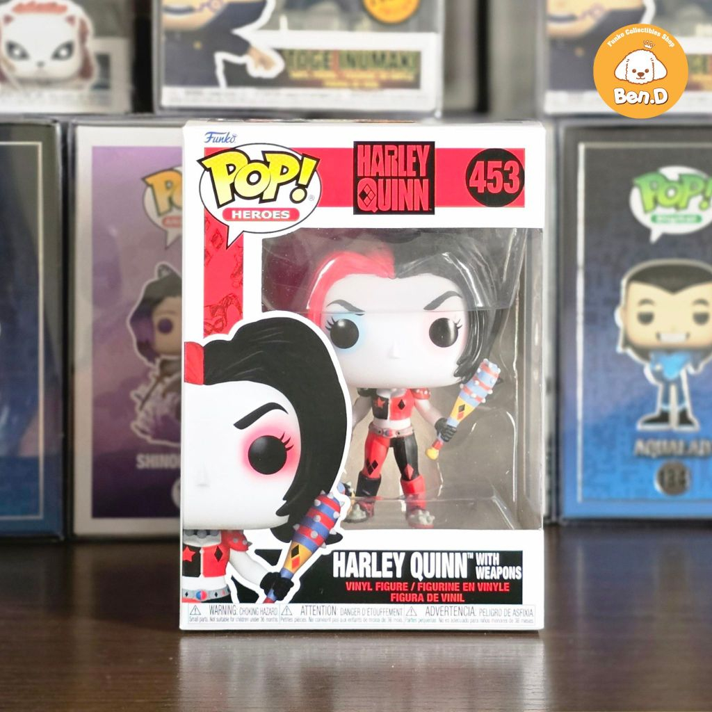 Mô hình nhân vật chính hãng Funko POP! DC Heroes: Harley Quinn Takeover ...