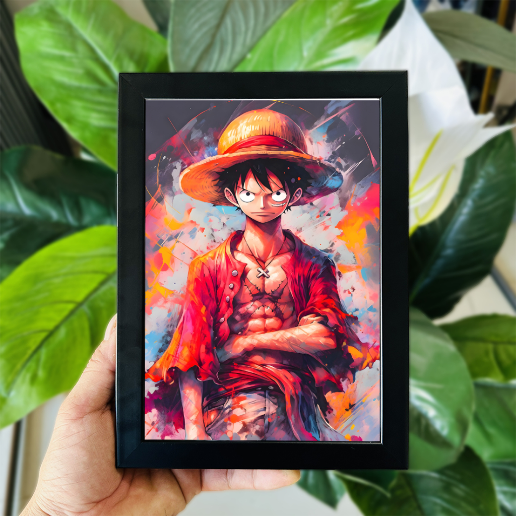 Tranh Ảnh Để Bàn One Piece, Luffy, Zoro, Nami, Ace, Usopp,... Nhiều Mẫu Mã và Kích Thước (Có Thể Treo)