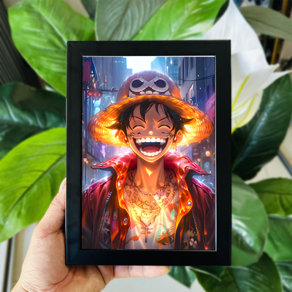 Tranh Ảnh Để Bàn One Piece, Luffy, Zoro, Nami, Ace, Usopp,... Nhiều Mẫu Mã và Kích Thước (Có Thể Treo)