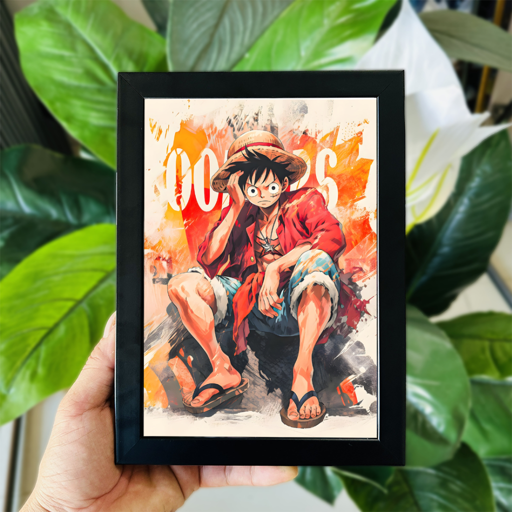 Tranh Ảnh Để Bàn One Piece, Luffy, Zoro, Nami, Ace, Usopp,... Nhiều Mẫu Mã và Kích Thước (Có Thể Treo)