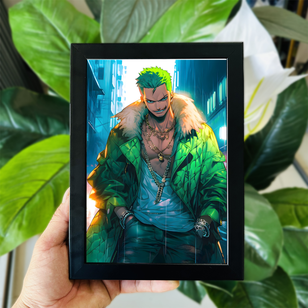 Tranh Ảnh Để Bàn One Piece, Luffy, Zoro, Nami, Ace, Usopp,... Nhiều Mẫu Mã và Kích Thước (Có Thể Treo)