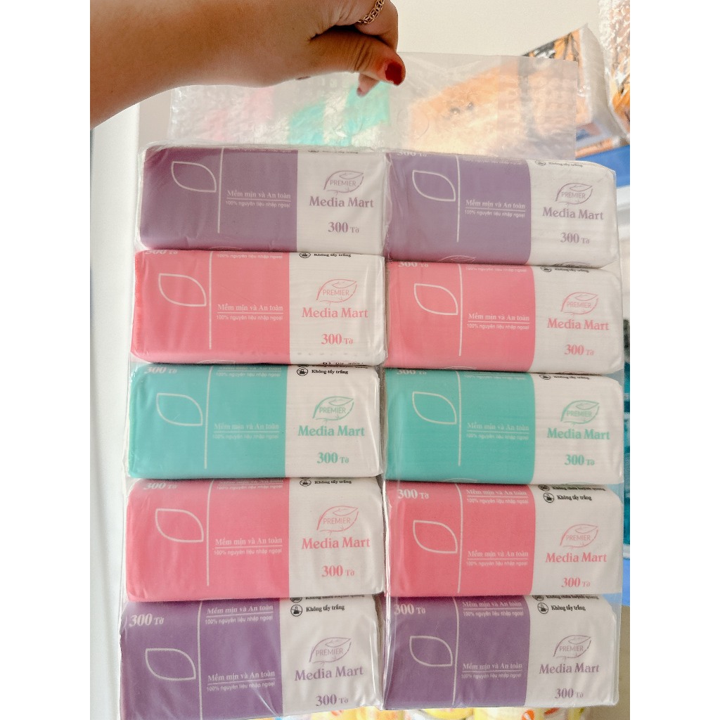 10 Gói Giấy ăn rút Organic cao cấp | Shopee Việt Nam