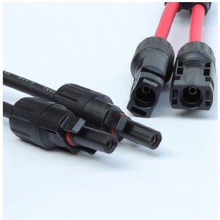 Đầu nối MC4 chữ Y vào 2 ra 1 | vật liệu cách nhiệt PPO | chống nước IP67 | điện áp 1500VDC