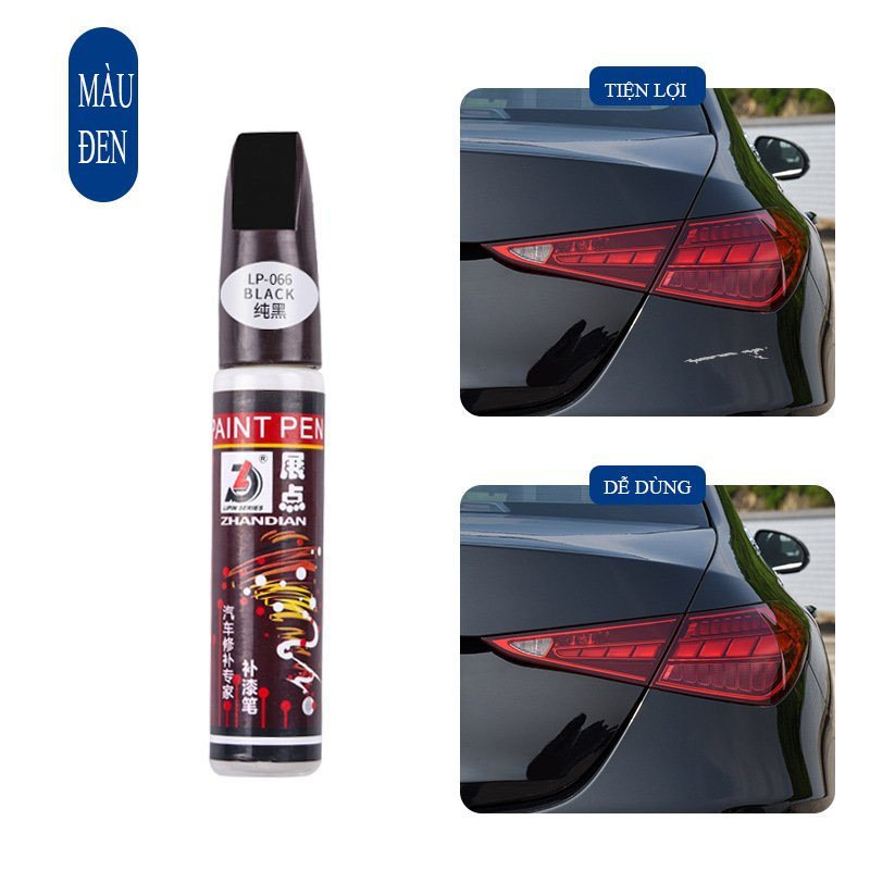 Bút sơn xóa vết xước oto xe máy. Bút xoá vết trầy xước dăm cho ô tô xe máy