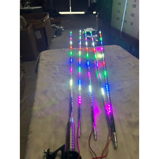 Ăng ten led nháy đuổi 1 mét 12/24v trang trí ô tô.( Giá 1 cái)