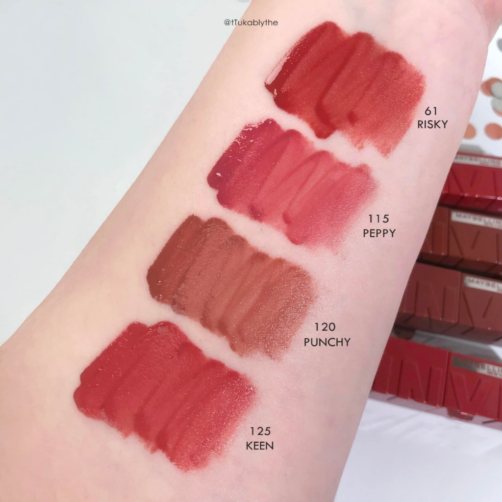 Son Bóng Bền Màu Nhẹ Môi Superstay Vinyl Ink Maybelline New York 4.2ml