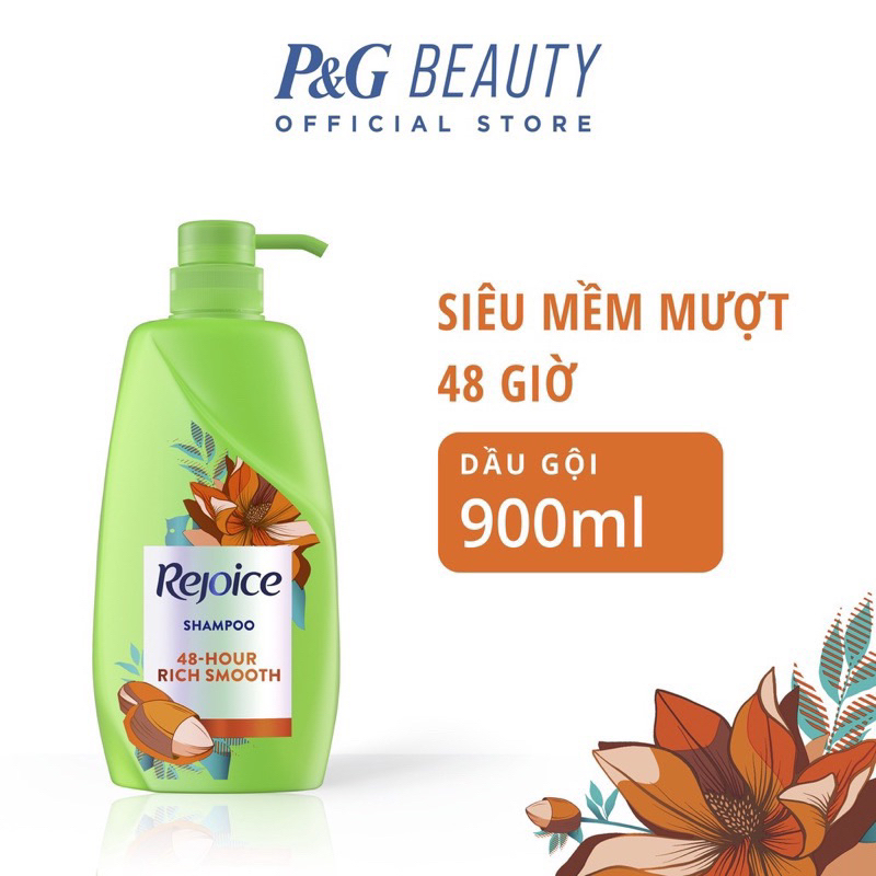 Dầu Gội Rejoice siêu mềm mượt chai 900ml