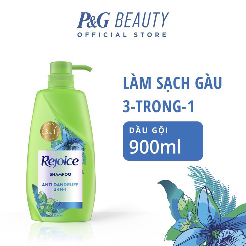 Dầu Gội Rejoice siêu mềm mượt chai 900ml