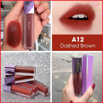 [SON CHIẾT] Son Kem Lì Black Rouge Airfit Velvet Tint [MÀU A12]( lọ chiết 0.5ml )