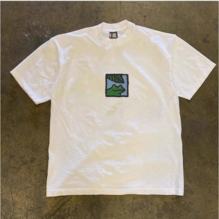 Áo Phông Cổ Tròn Nam Nữ Phối Họa Tiết Ếch Remember Hai Mặt Phong Cách Trẻ Trung, Chất Vải Cotton Khô Mềm Mịn Thoáng Mát