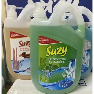 Nước rửa chén Suzy Nhật Bản 2,1KG - thành phần Hữu Cơ, chất lượng nhật bản.