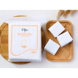 Bông tẩy trang dạng túi 222 miếng 3 lớp, chất liệu cotton siêu tiện dụng.