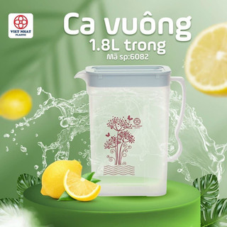 Bình Đựng Nước Nhựa Cao Cấp, Ca Nhựa Cam Homeware