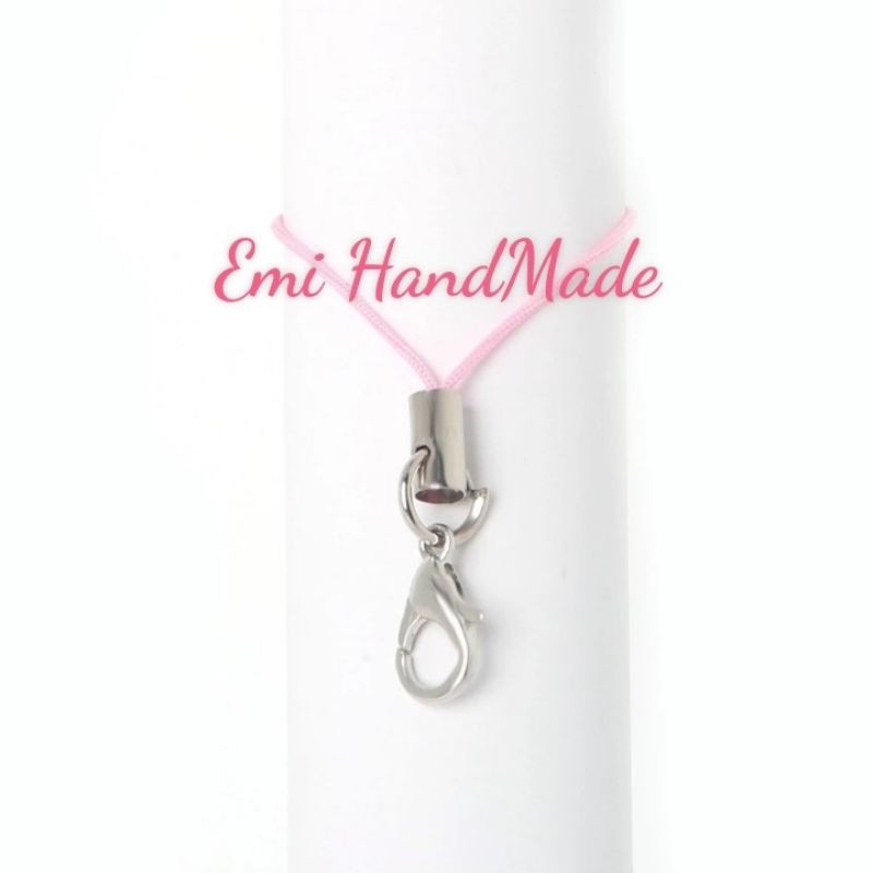 Móc khoá dây có càng cua làm handmade set 10 dây - móc khóa handmade  treo thú bông