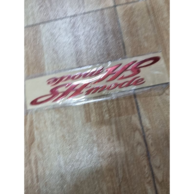 tem dán chữ nổi xe sh mode đời 2016-2019 (màu đỏ ) | Shopee Việt Nam