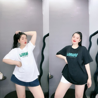 Áo thun nữ bigsize form rộng chất vải cotton thoảng mái phong cách, cá tính in chữ basic thanh lịch trẻ trung A59