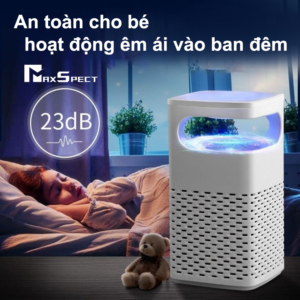 Đèn bắt muỗi Uv MaxSpect - Máy bắt côn trùng thông minh