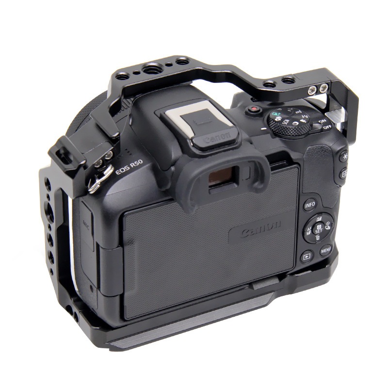 Canon EOS R50 R100 | Khung bảo vệ rig cage giá treo phụ kiện máy ảnh ...