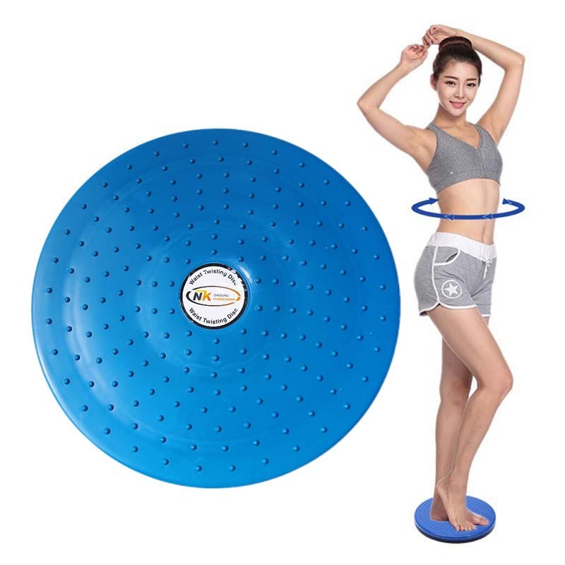 Đĩa Xoay Eo tập thể dục 360 độ - Bàn Xoay tập cơ bụng eo thon giảm cân tại nhà có hạt massage bàn chân cực tốt