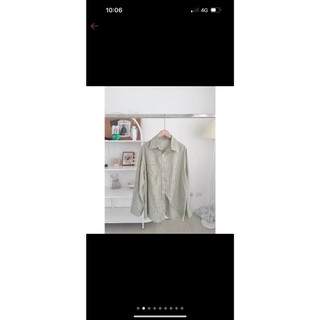 Áo sơ mi nữ tay dài caro phong cách Hàn Quốc form rộng - 247store