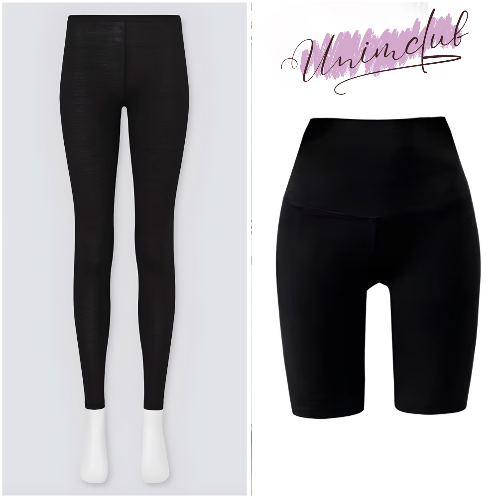[40-60kg] Quần Legging Lót Nỉ Giữ Nhiệt Dài Nữ Unim Store Vải Thun Poly Co Giãn 4 Chiều Cao Cấp Q01