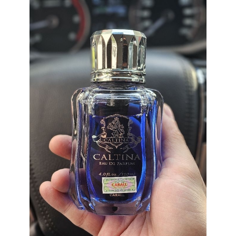 Nước Hoa Ô Tô Hương Bạc Hà Mát Lạnh/ Hoa Hồng/ Đại Dương CARALL-Caltina Royale 120ml