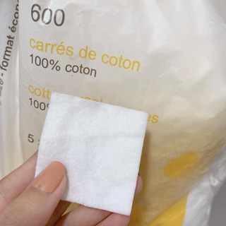 Bông Tẩy Trang Pháp Tetra Medical Carrés De Coton (500 miếng)