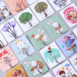 Móc dán tường 3D chịu lực siêu dính siêu cute.