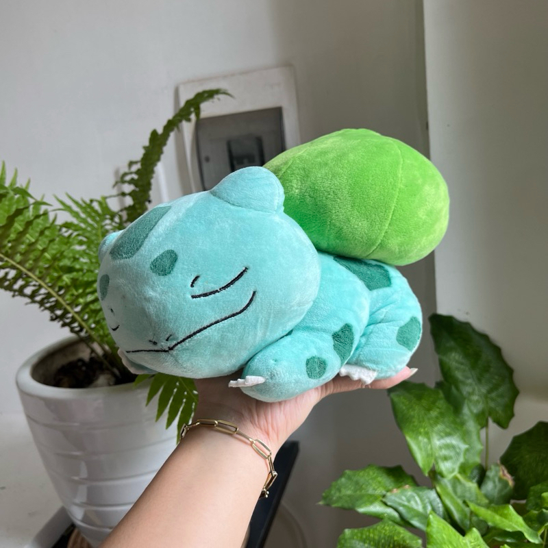 Gấu bông pokemon ếch xanh bulbasaur (hình thật) | Shopee Việt Nam