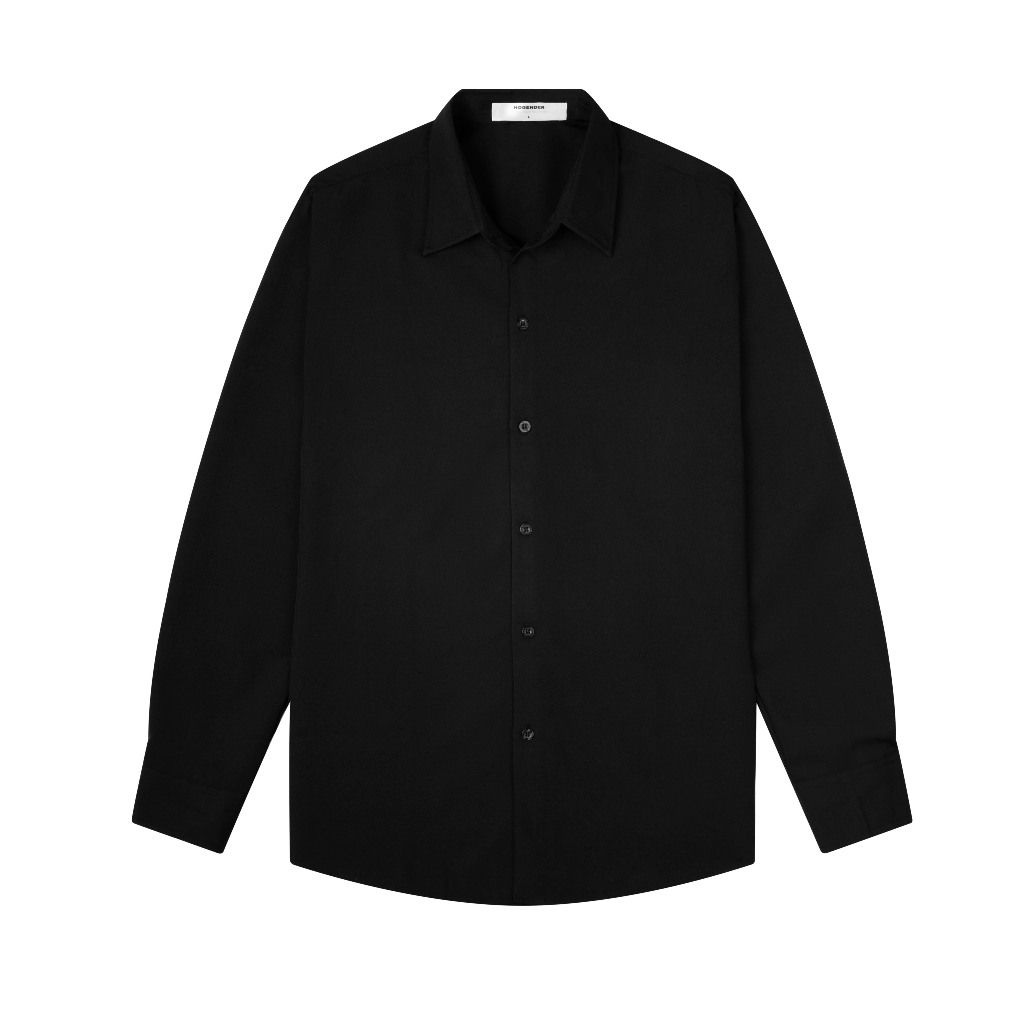 BLACK SHIRT | ÁO SƠ MI ĐEN TAY DÀI