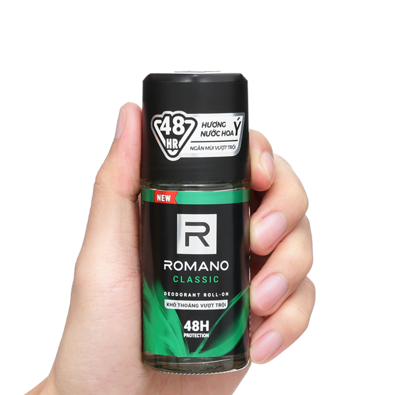 Lăn khử mùi Romano hương nước hoa Ý