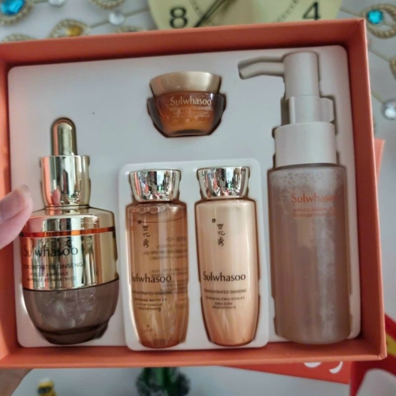Tinh chất nhân sâm sulwhasoo phục hồi giải cứu làn da tức thì Concentrated Ginseng Rescue Ampoule 20g