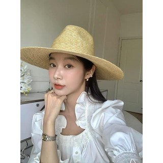 Mũ cói cao bồi vành 12cm đi biển form đẹp chuẩn hàng loại 1 Quảng Châu - Hàng có sẵn-  có ảnh thật