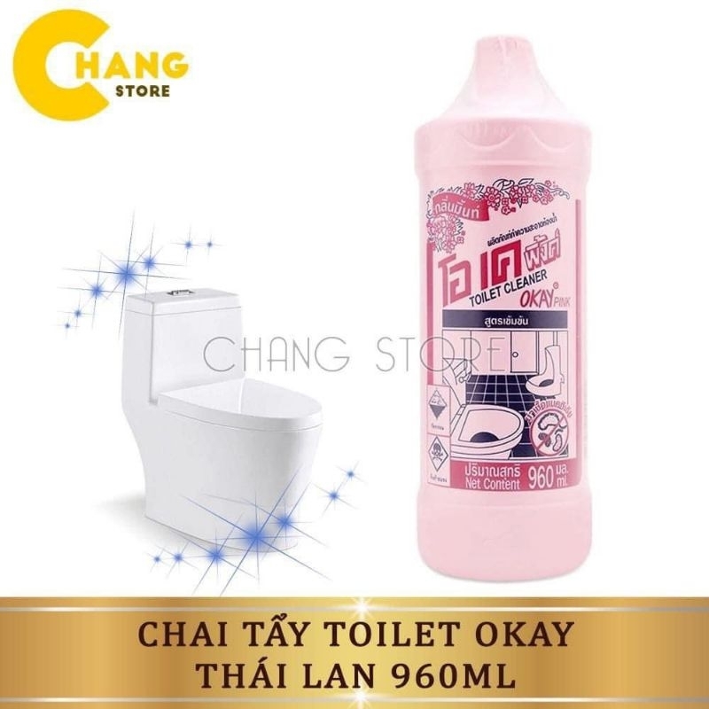 NƯỚC TẨY BỒN CẦU- NHÀ VỆ SINH OKIA THÁI LAN
