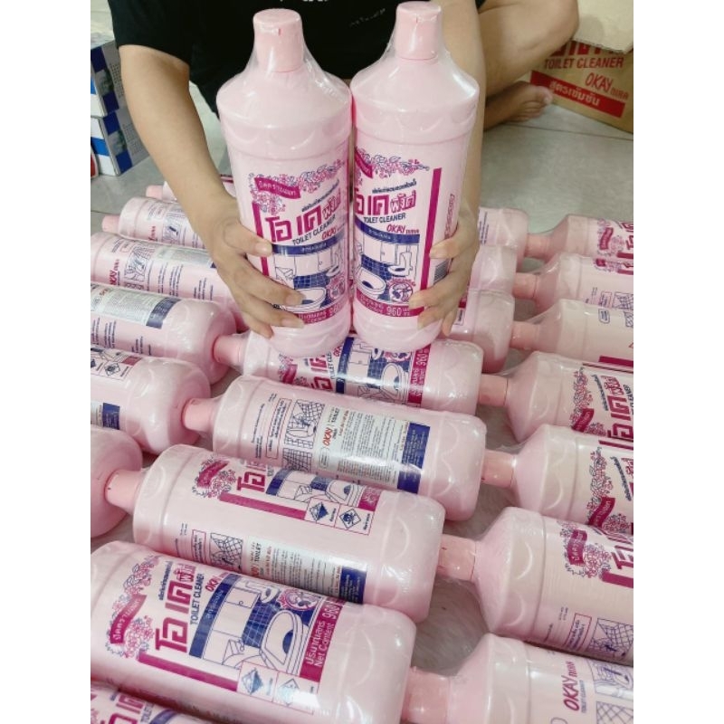 NƯỚC TẨY BỒN CẦU- NHÀ VỆ SINH OKIA THÁI LAN