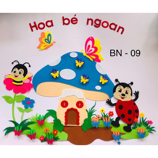 bảng bé ngoan nỉ (lưu ý chọn mẫu)