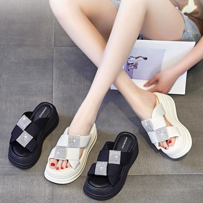 HÀNG CAO CẤP LOẠI I- DÉP BM QUAI ĐAN ĐÁ SIÊU ÊM KLLK3