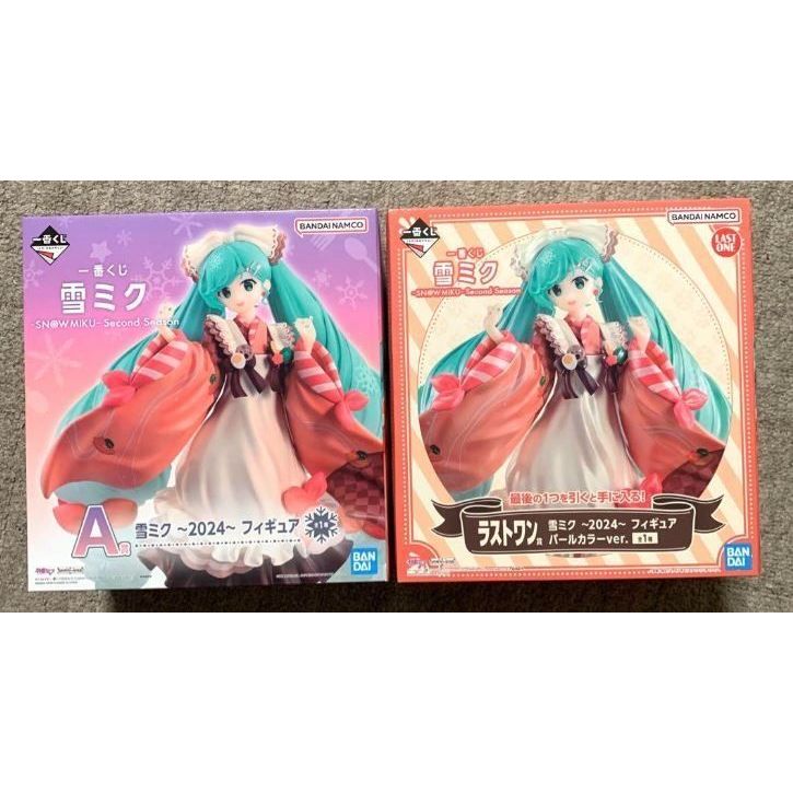 Mô hình Hatsune Miku Snow cao cấp chính hãng Bandai - Ichiban kuji