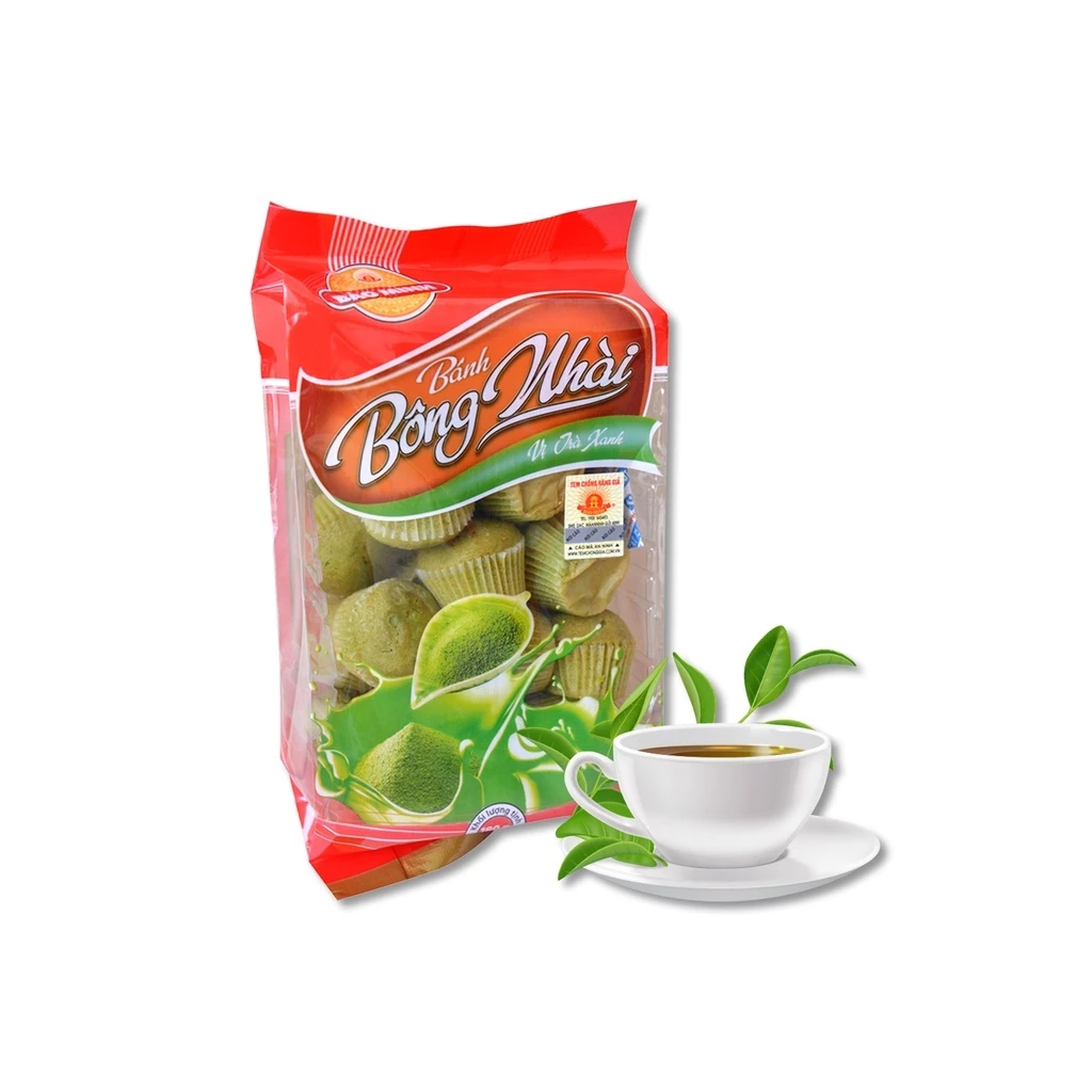 Bánh bông nhài Bảo Minh vị trà xanh 180g
