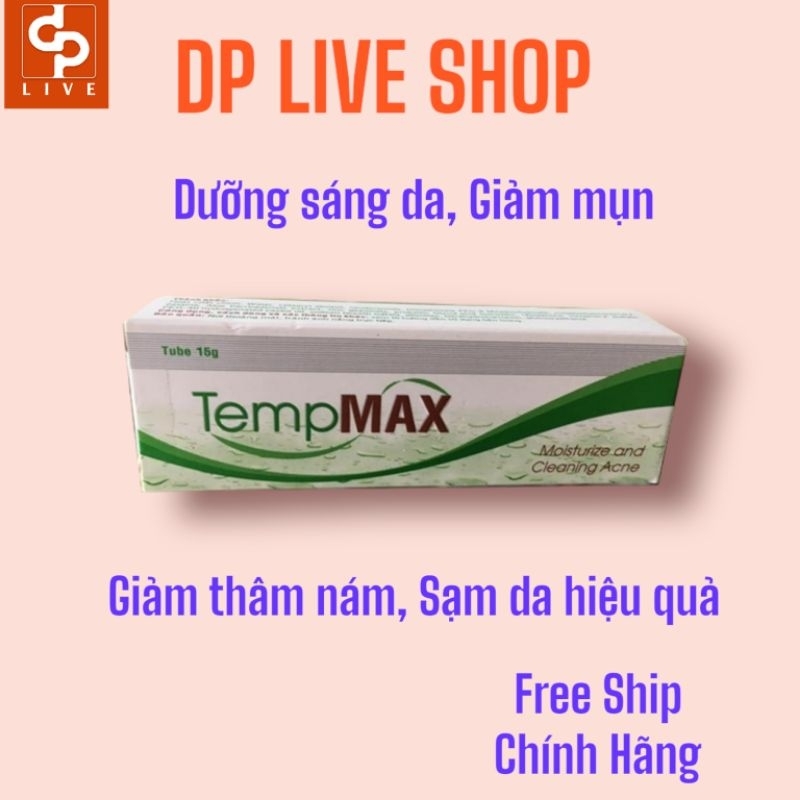 TEMPMAX - Kem Dưỡng Ẩm, Giảm Thâm Sạm Da 15G | Shopee Việt Nam