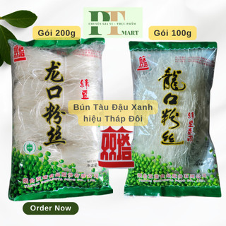 200g Bún tàu (Miến) Khô Đậu Xanh hiệu Tháp Đôi. Nấu canh, Xào chay, Nhúng Lẩu ---
