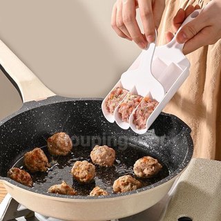 Dụng cụ làm thịt mọc viên, khuôn làm mọc cá viên tiện lợi 3 ngăn