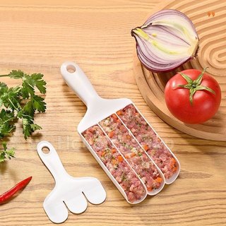 Dụng cụ làm thịt mọc viên, khuôn làm mọc cá viên tiện lợi 3 ngăn