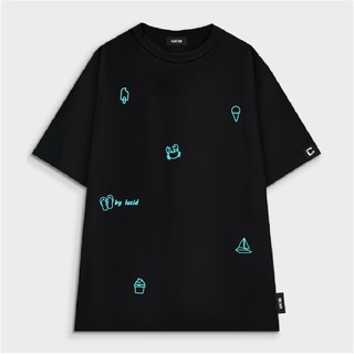 ÁO THUN Local Brand Unisex LUCID BEACH Nam Nữ Tay Lỡ From Rộng Chất Cotton