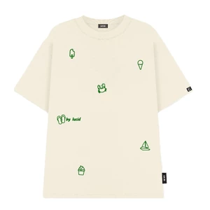 ÁO THUN Local Brand Unisex LUCID BEACH Nam Nữ Tay Lỡ From Rộng Chất Cotton