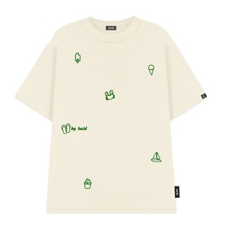 ÁO THUN Local Brand Unisex LUCID BEACH Nam Nữ Tay Lỡ From Rộng Chất Cotton