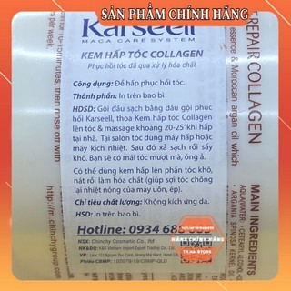 Kem hấp ủ tóc COLLAGEN KARSEELL 500ml (CHÍNH HÃNG) Phục Hồi Ngăn Tóc Gãy Rụng , Siêu Mềm Mượt Tóc