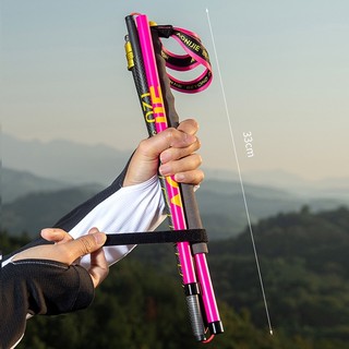 Combo 2 Gậy Đi Bộ Leo Núi AONIJIE E4214 Bằng Sợi Carbon Siêu Nhẹ Gậy Chạy Trail