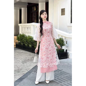 áo dài lỡ tơ 2 lớp cho nàng